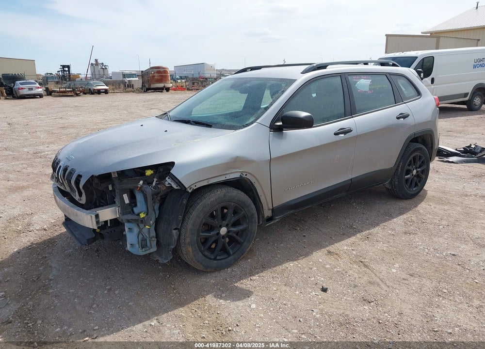 2016 JEEP CHEROKEE VIN: 1C4PJLAB9GW160382