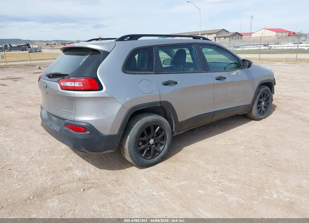 2016 JEEP CHEROKEE VIN: 1C4PJLAB9GW160382