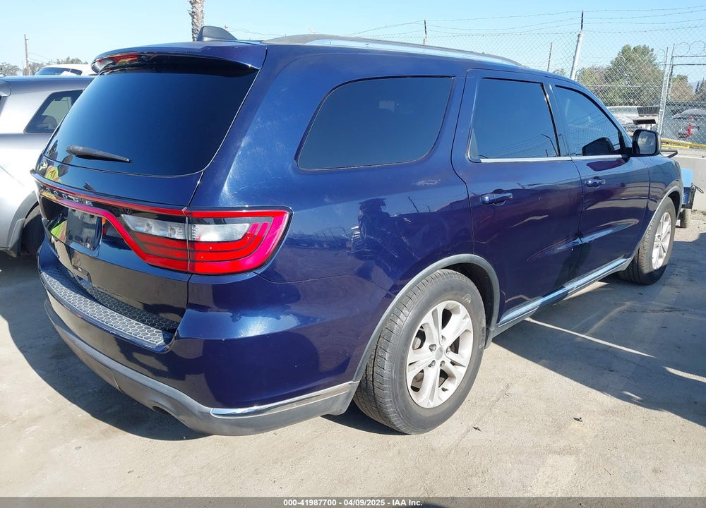 2014 DODGE DURANGO SXT VIN: 1C4RDHAG4EC300801