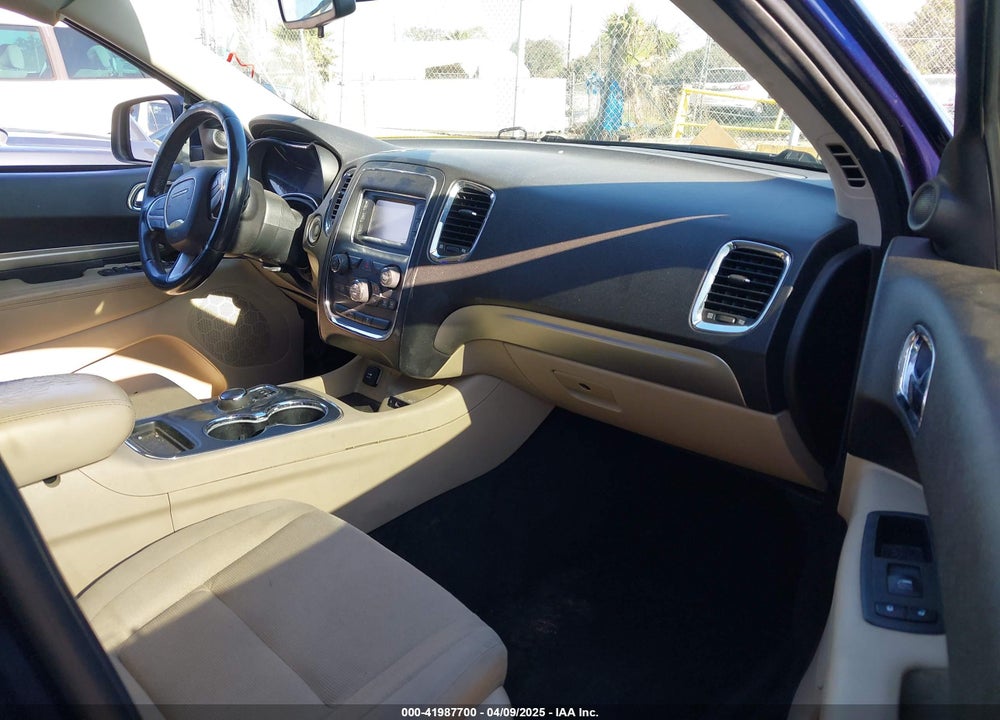 2014 DODGE DURANGO SXT VIN: 1C4RDHAG4EC300801