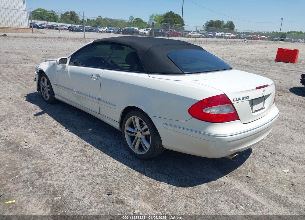 2008 MERCEDES-BENZ CLK 350 VIN: WDBTK56F08F238261
