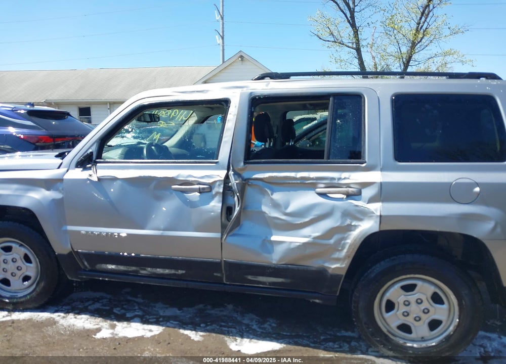 2016 JEEP PATRIOT VIN: 1C4NJRBB6GD714434