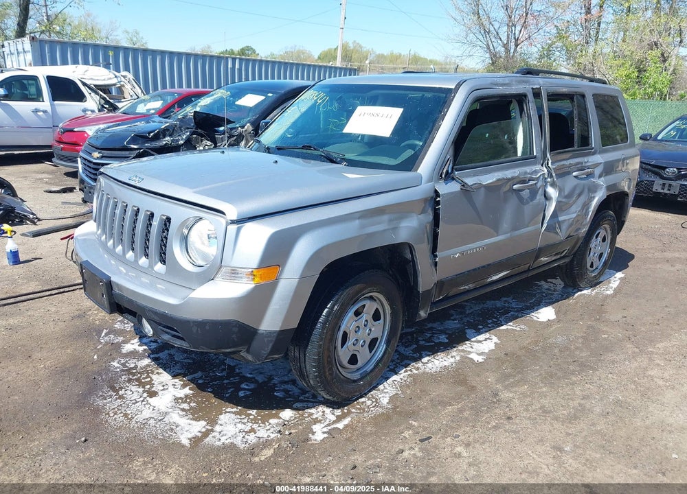 2016 JEEP PATRIOT VIN: 1C4NJRBB6GD714434