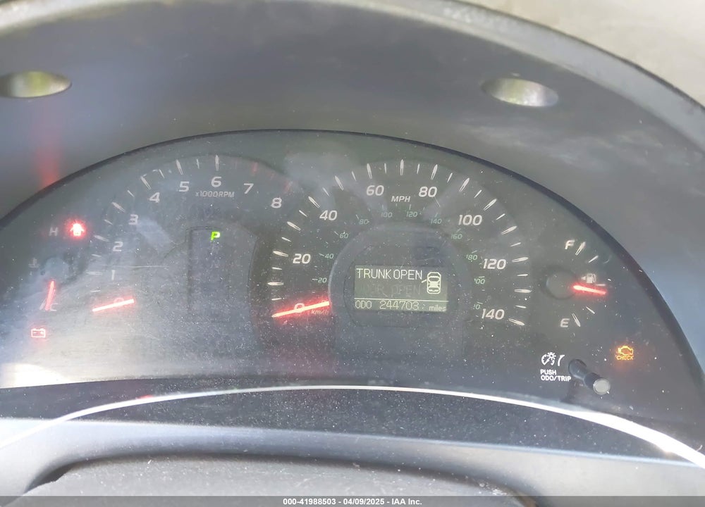 2007 TOYOTA CAMRY VIN: 4T1BE46K17U137909