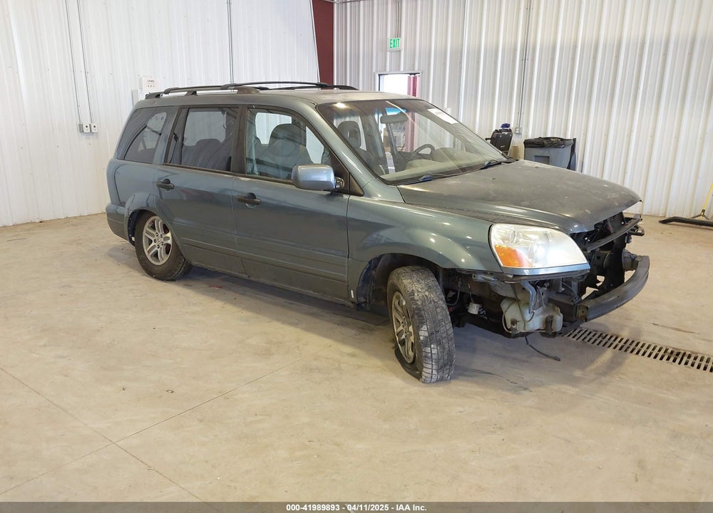 2005 HONDA PILOT EX-L VIN: 5FNYF18695B034396
