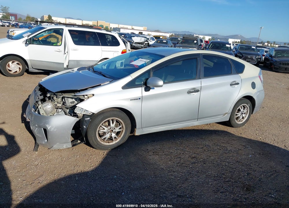 2011 TOYOTA PRIUS THREE VIN: JTDKN3DUXB5327309