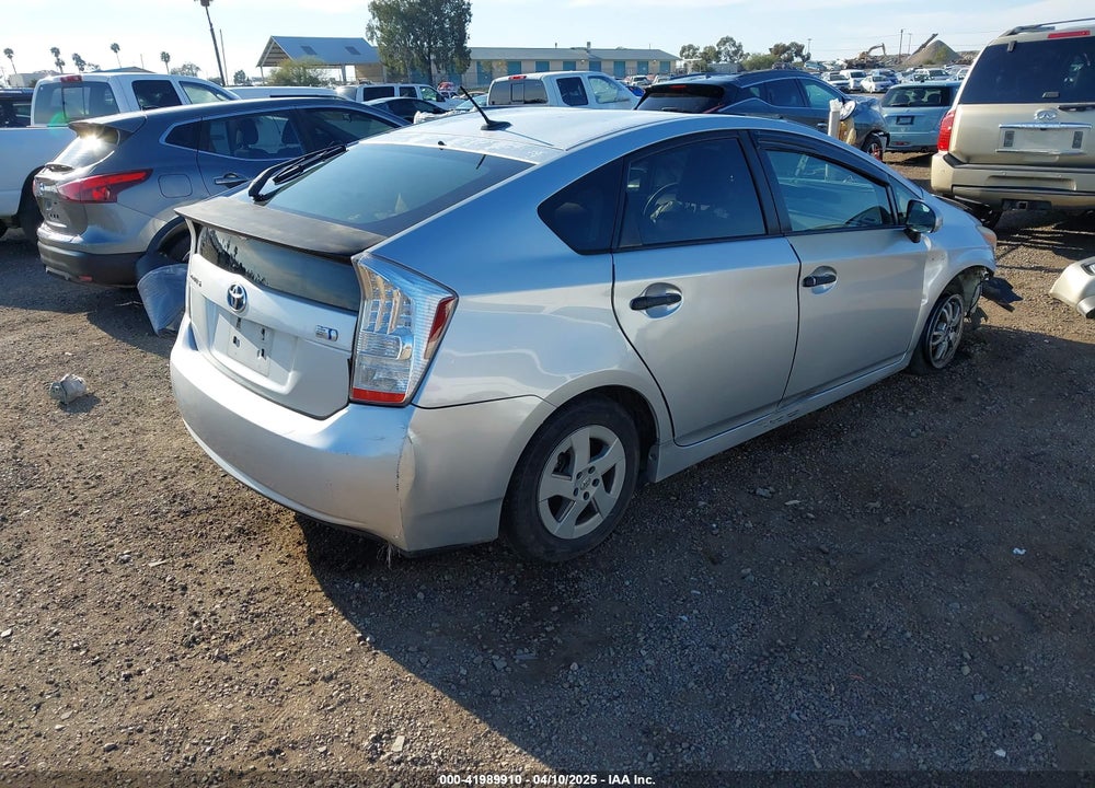2011 TOYOTA PRIUS THREE VIN: JTDKN3DUXB5327309
