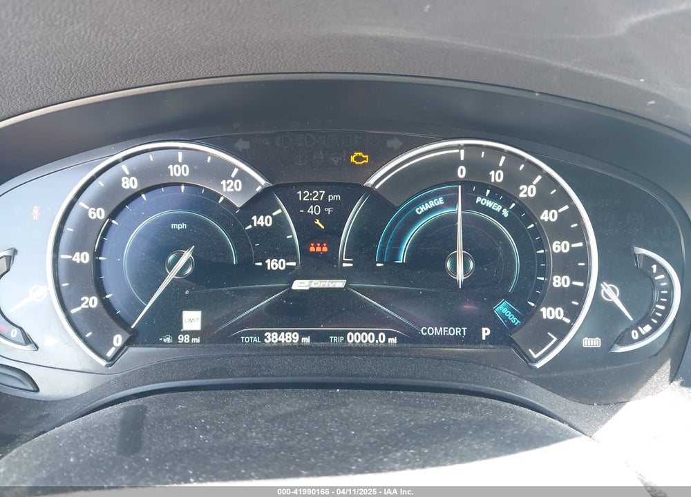 2019 BMW 530E IPERFORMANCE VIN: WBAJA9C58KB254315