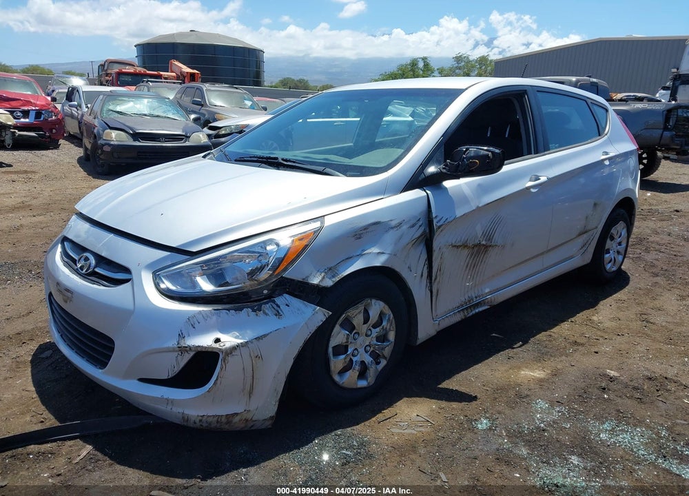 2016 HYUNDAI ACCENT VIN: KMHCT5AE8GU244022