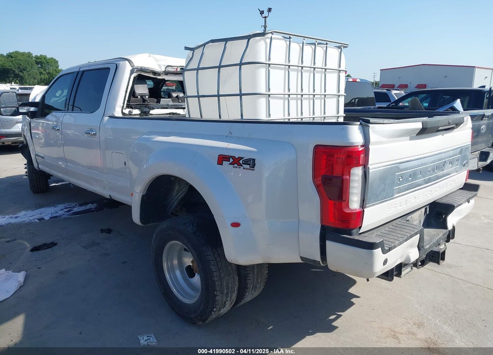 2018 FORD F-350 PLATINUM VIN: 1FT8W3DT6JEC06273