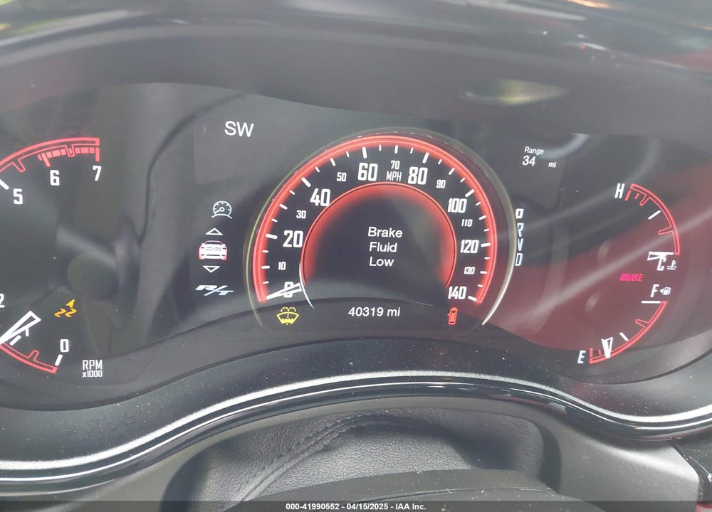 2022 DODGE DURANGO VIN: 1C4SDJCT1NC223078