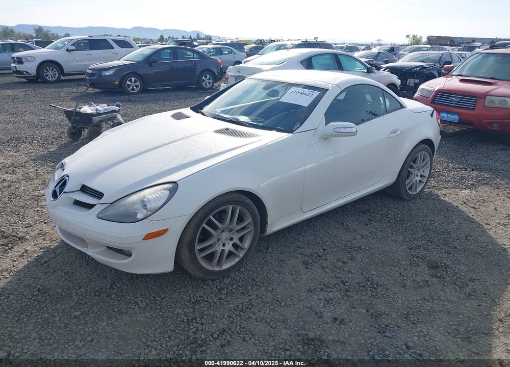 2008 MERCEDES-BENZ SLK 280 VIN: WDBWK54F68F189017