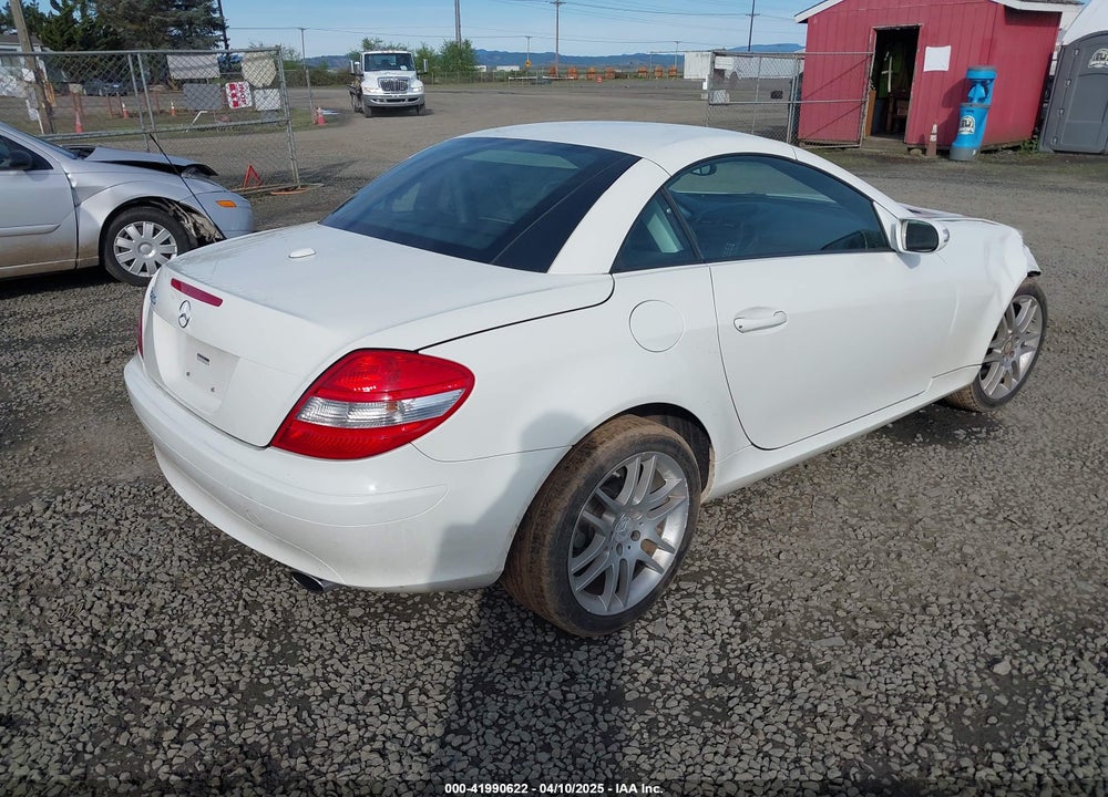 2008 MERCEDES-BENZ SLK 280 VIN: WDBWK54F68F189017