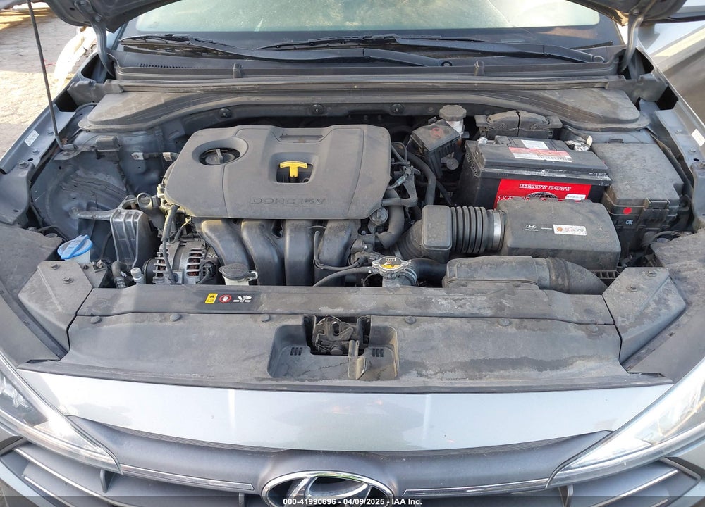 2019 HYUNDAI ELANTRA SEL VIN: KMHD84LF1KU761595