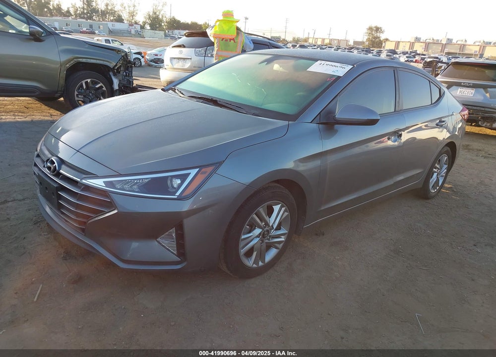 2019 HYUNDAI ELANTRA SEL VIN: KMHD84LF1KU761595