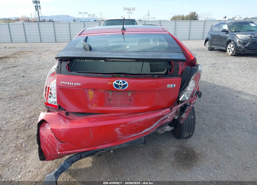 2013 TOYOTA PRIUS THREE VIN: JTDKN3DU0D5623619