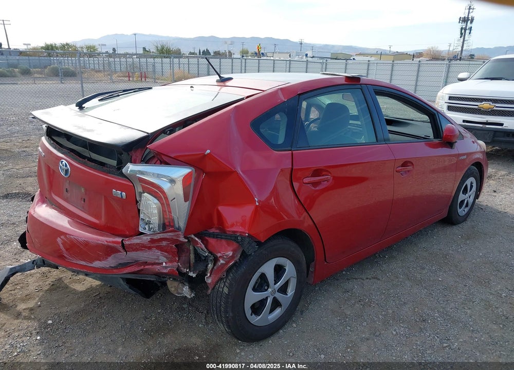 2013 TOYOTA PRIUS THREE VIN: JTDKN3DU0D5623619