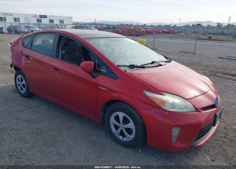 2013 TOYOTA PRIUS THREE VIN: JTDKN3DU0D5623619