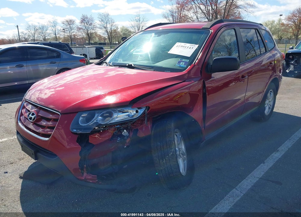 2010 HYUNDAI SANTA FE GLS VIN: 5NMSG3AB0AH390394
