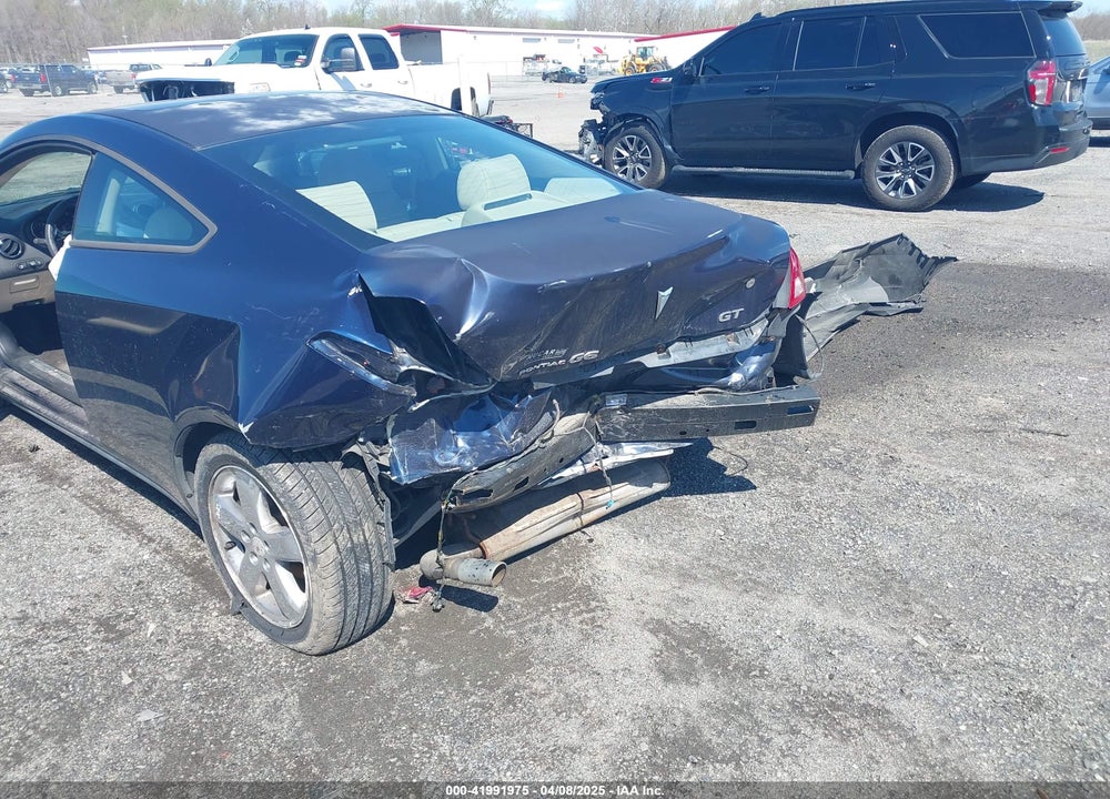 2008 PONTIAC G6 GT VIN: 1G2ZH17N784195708