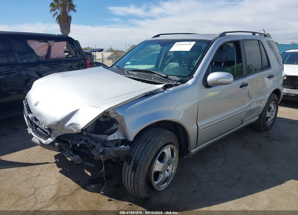 2003 MERCEDES-BENZ ML 350 VIN: 4JGAB57E83A430494