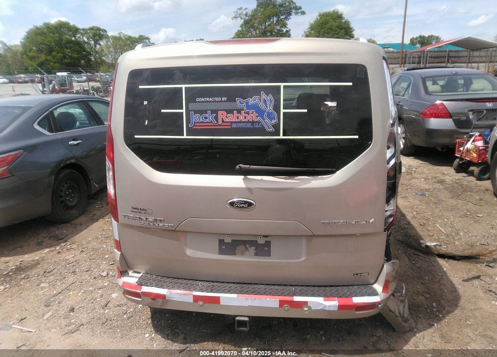 2014 FORD TRANSIT CONNECT TITANIUM VIN: NM0GE9G79E1155345