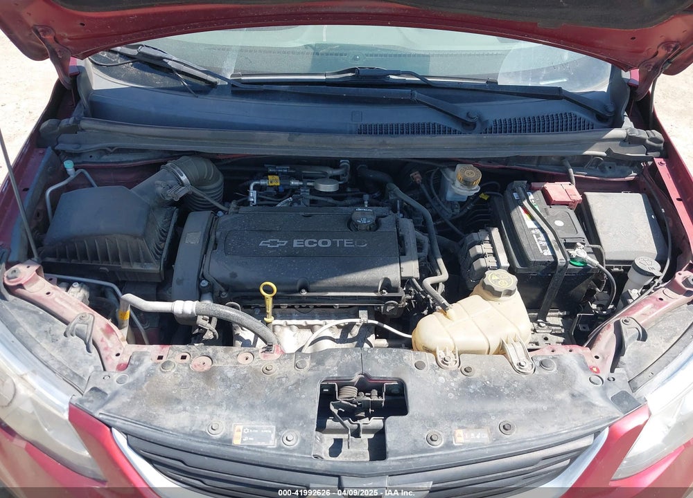 2018 CHEVROLET SONIC LT AUTO VIN: 1G1JD5SH3J4105434