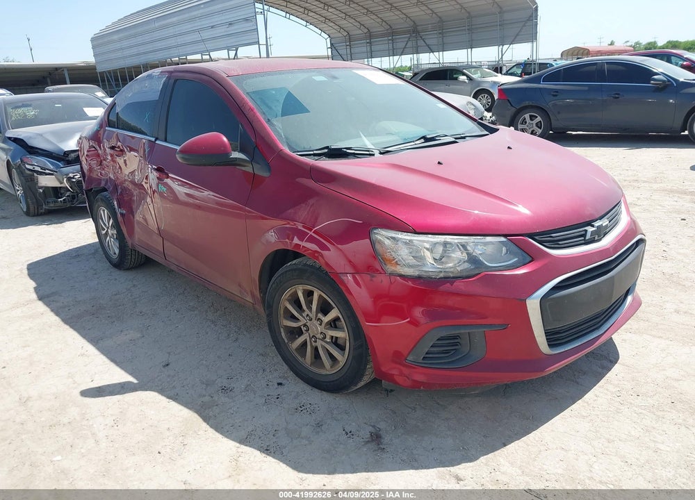 2018 CHEVROLET SONIC LT AUTO VIN: 1G1JD5SH3J4105434