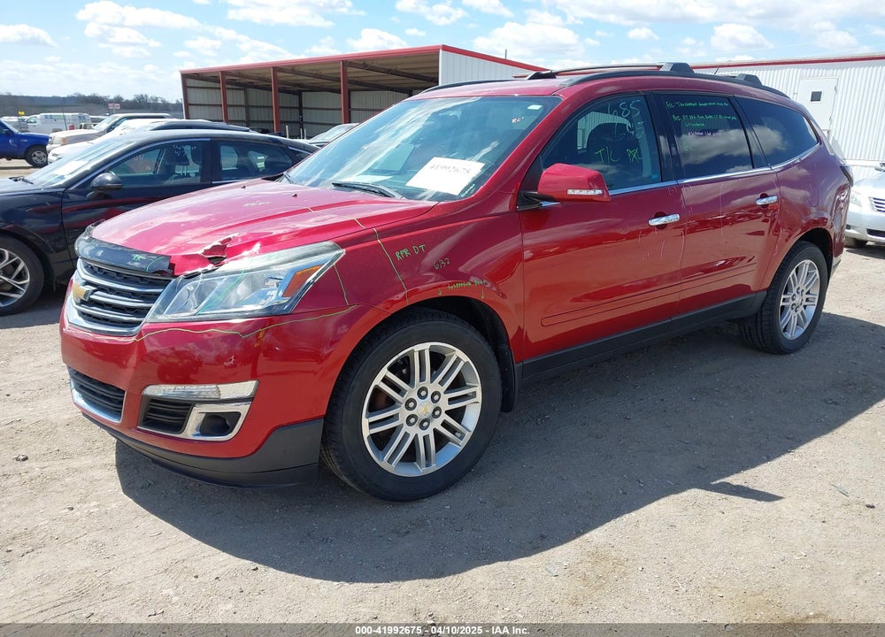 2014 CHEVROLET TRAVERSE VIN: 1GNKVGKD2EJ330377
