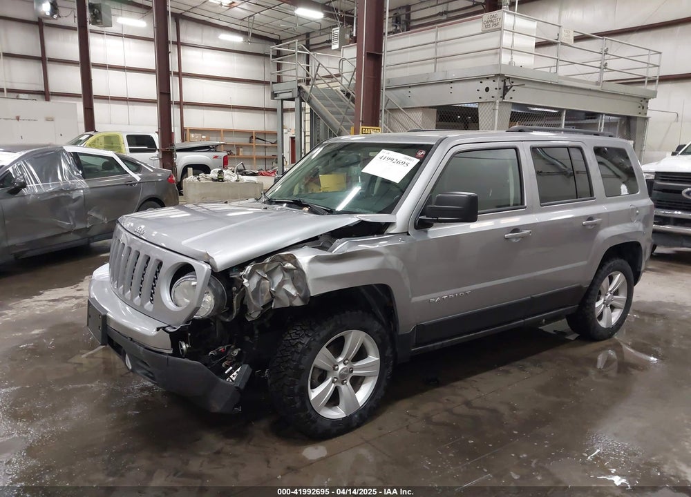 2017 JEEP PATRIOT LATITUDE 4X4 VIN: 1C4NJRFB3HD122212