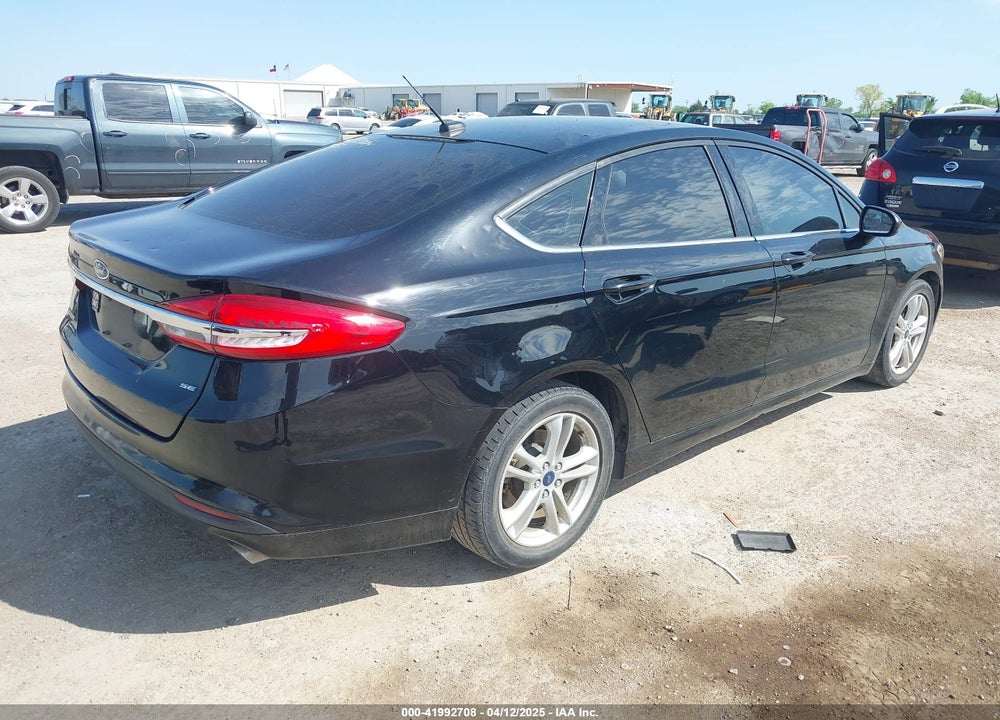 2018 FORD FUSION SE VIN: 3FA6P0H74JR125761