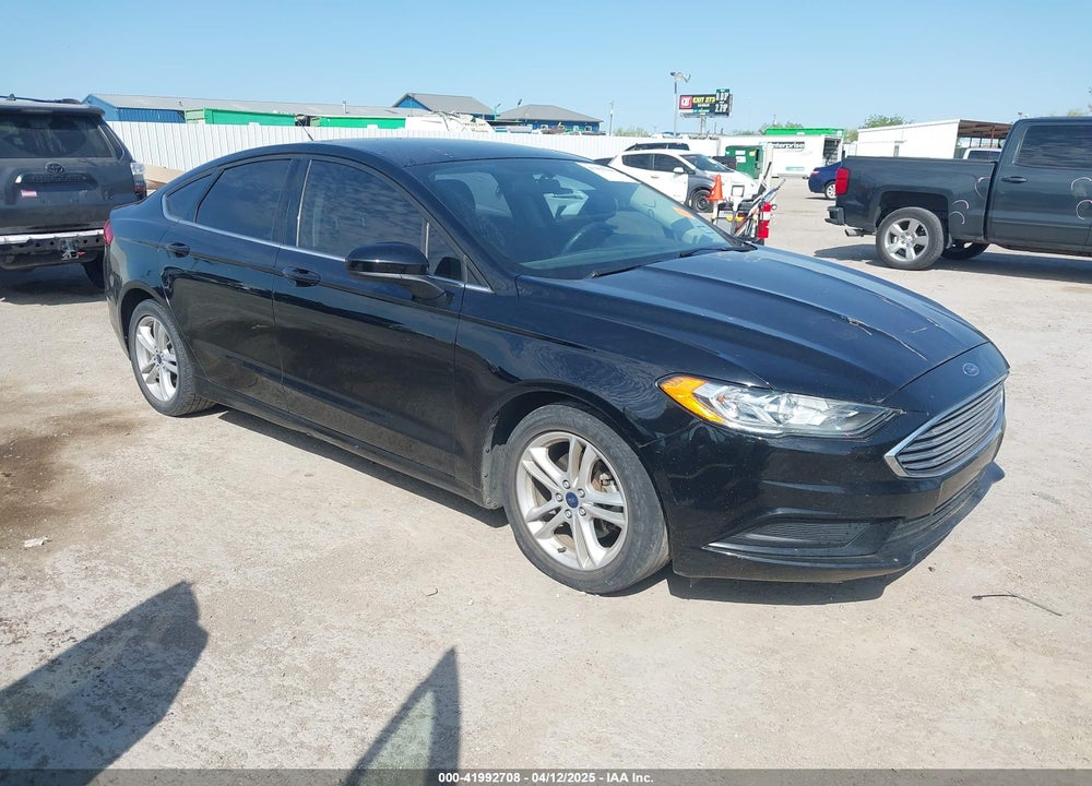 2018 FORD FUSION SE VIN: 3FA6P0H74JR125761