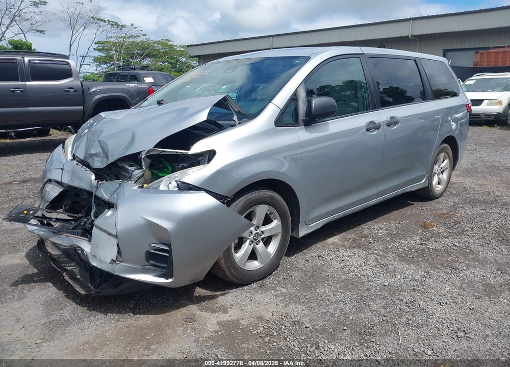 2019 TOYOTA SIENNA L 7 PASSENGER VIN: 5TDZZ3DC2KS005851