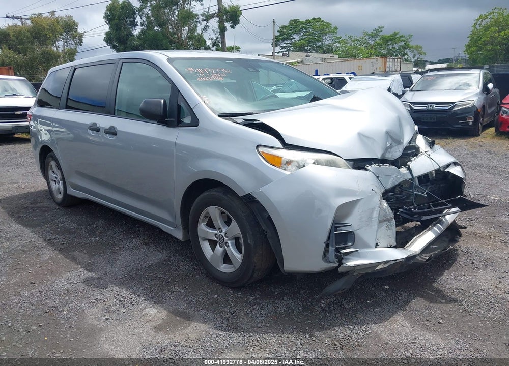 2019 TOYOTA SIENNA L 7 PASSENGER VIN: 5TDZZ3DC2KS005851