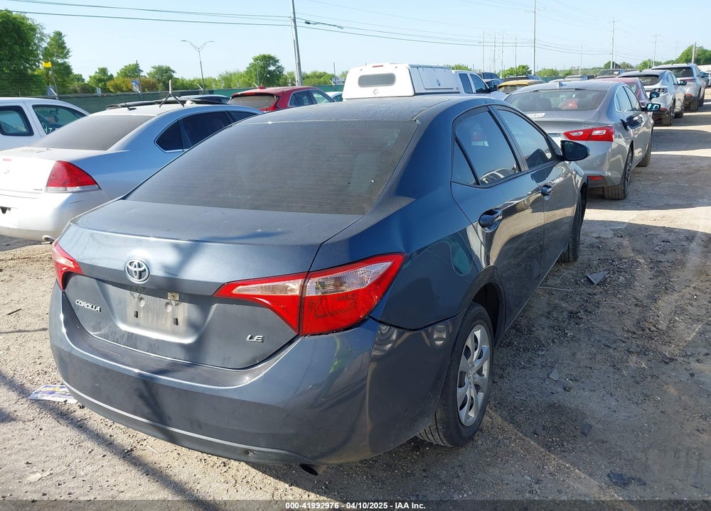 2019 TOYOTA COROLLA LE VIN: 5YFBURHE9KP890475
