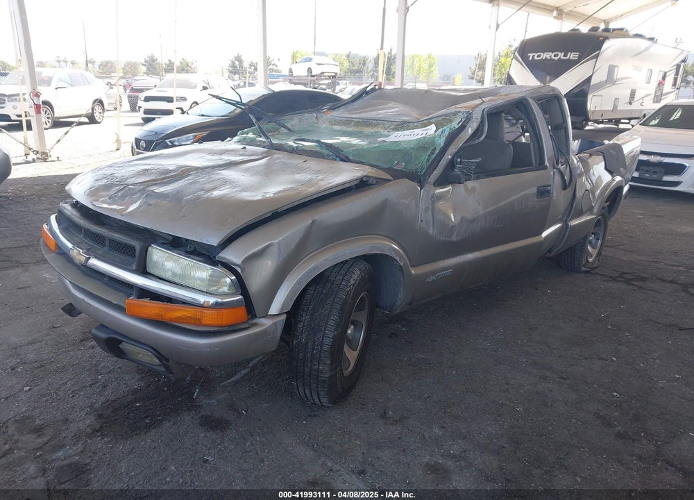 2003 CHEVROLET S-10 LS VIN: 1GCCS19H238187348