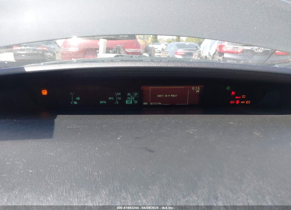 2011 TOYOTA PRIUS VIN: JTDKN3DU2B1454773