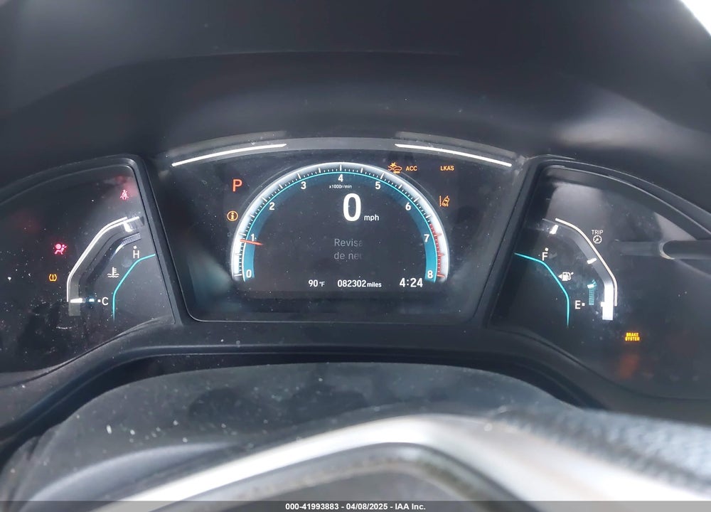 2019 HONDA CIVIC VIN: 19XFC2F6XKE044042