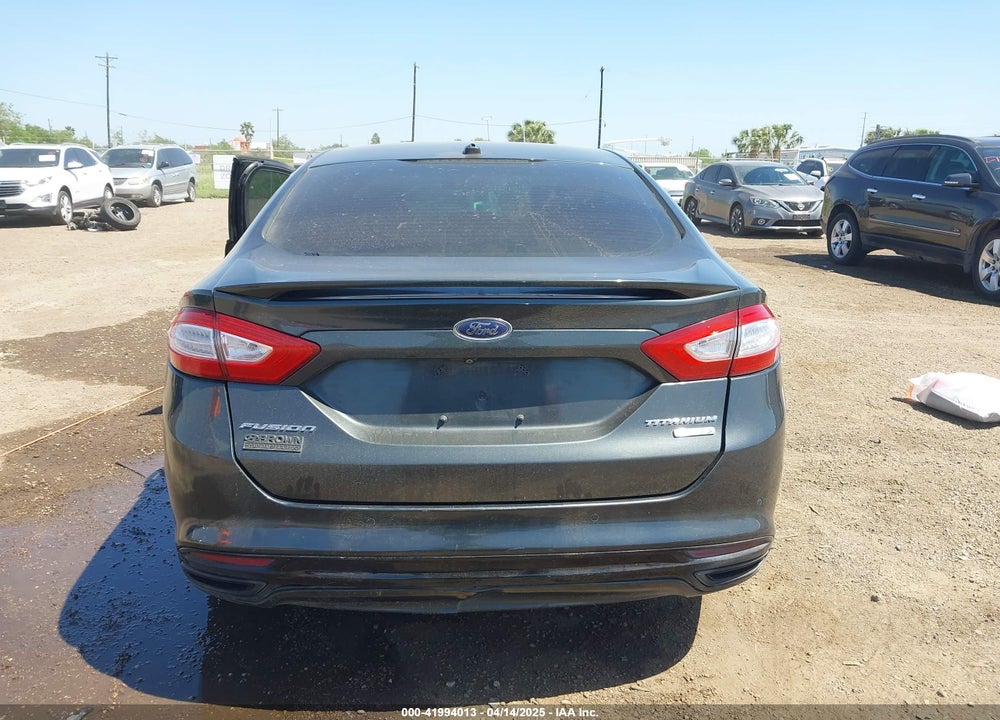 2016 FORD FUSION VIN: 3FA6P0K98GR158877