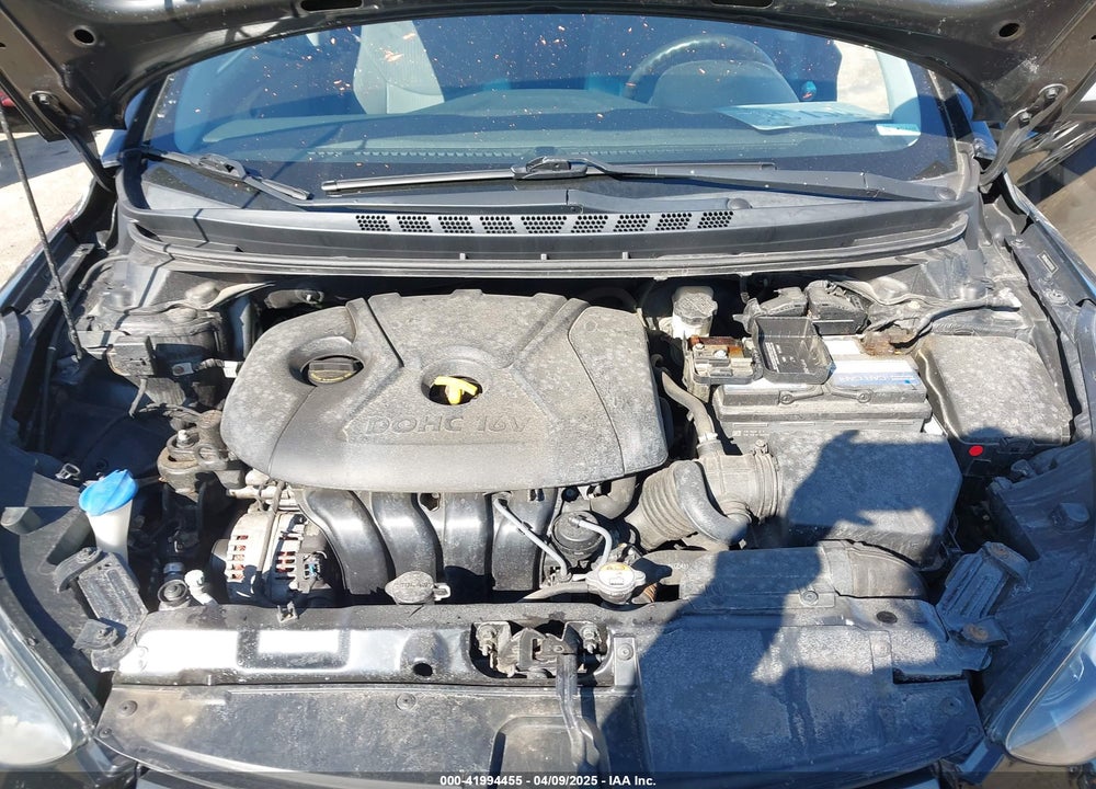 2016 HYUNDAI ELANTRA VIN: 5NPDH4AEXGH761529