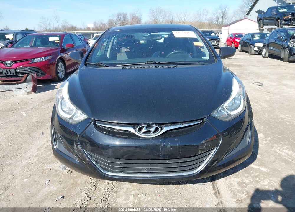 2016 HYUNDAI ELANTRA VIN: 5NPDH4AEXGH761529