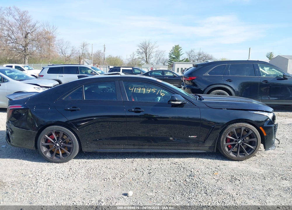 2022 CADILLAC CT4-V V-SERIES BLACKWING VIN: 1G6D75RP7N0410850