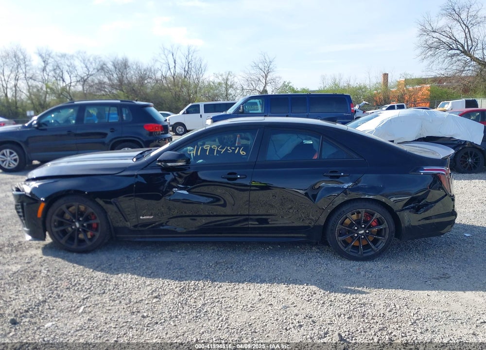 2022 CADILLAC CT4-V V-SERIES BLACKWING VIN: 1G6D75RP7N0410850