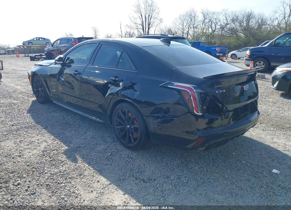 2022 CADILLAC CT4-V V-SERIES BLACKWING VIN: 1G6D75RP7N0410850