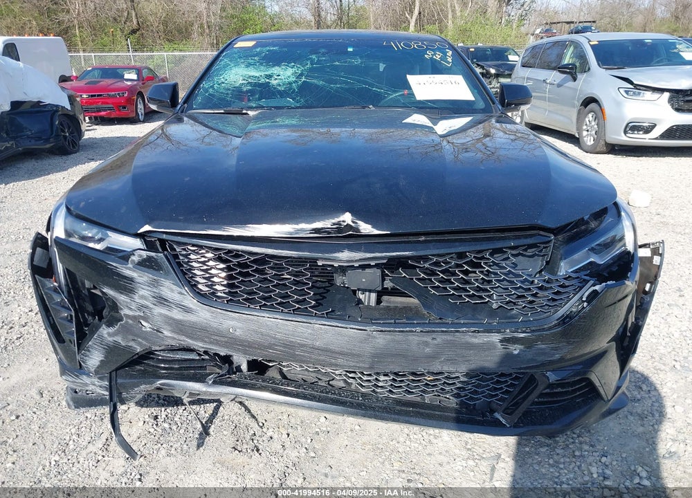 2022 CADILLAC CT4-V V-SERIES BLACKWING VIN: 1G6D75RP7N0410850