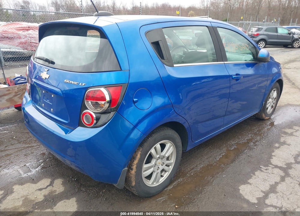 2016 CHEVROLET SONIC VIN: 1G1JC6SG2G4168226