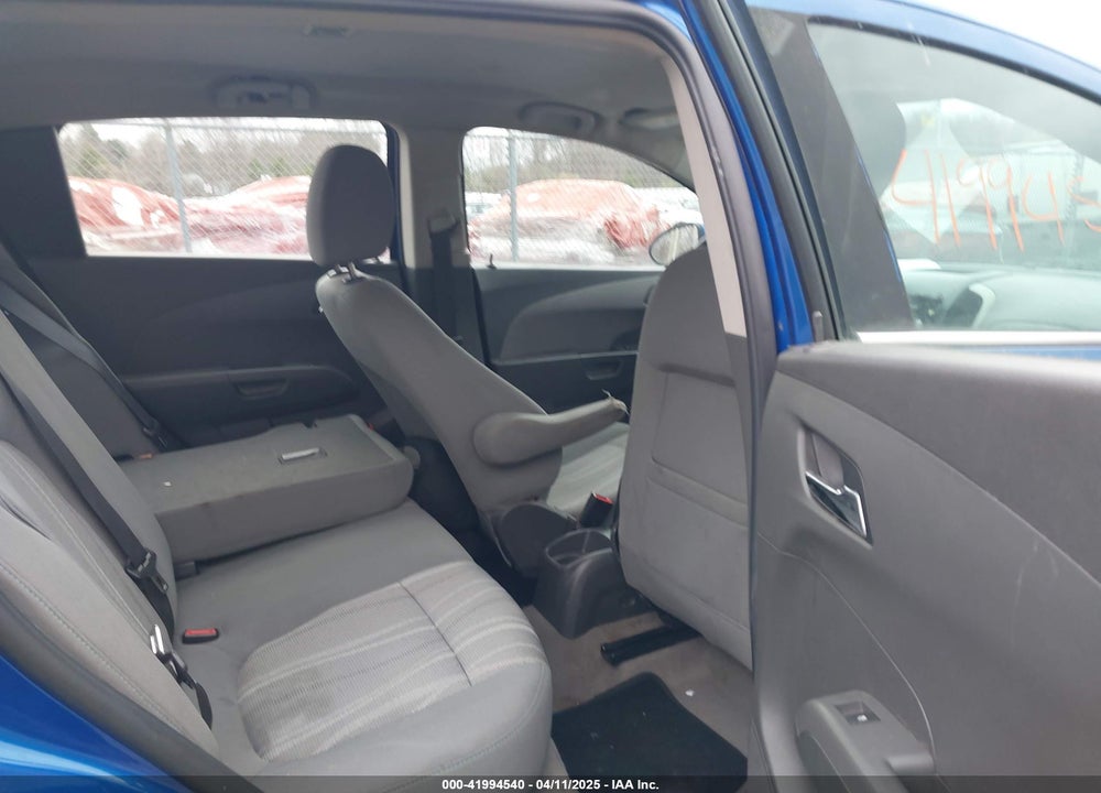 2016 CHEVROLET SONIC VIN: 1G1JC6SG2G4168226