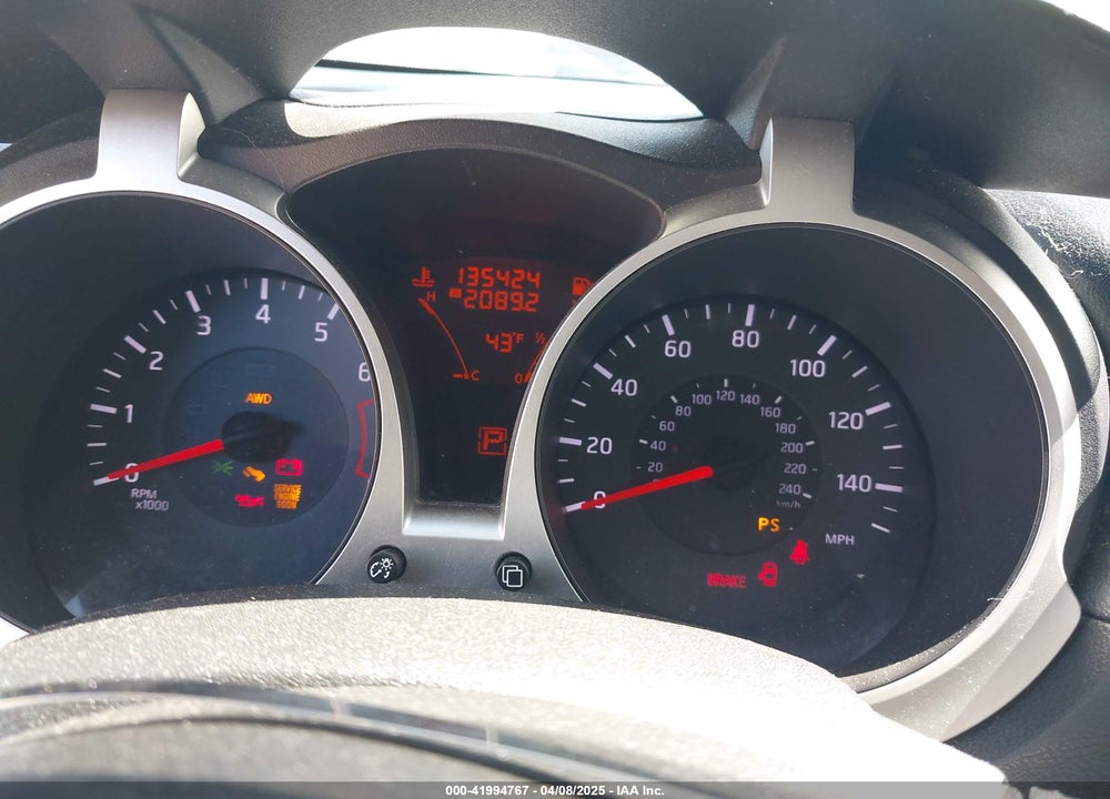 2014 NISSAN JUKE VIN: JN8AF5MV7ET357773