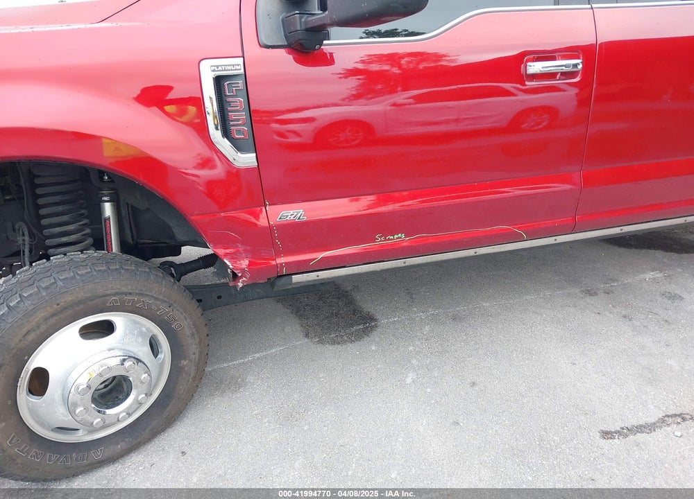 2017 FORD F-350 PLATINUM VIN: 1FT8W3DT1HED15685