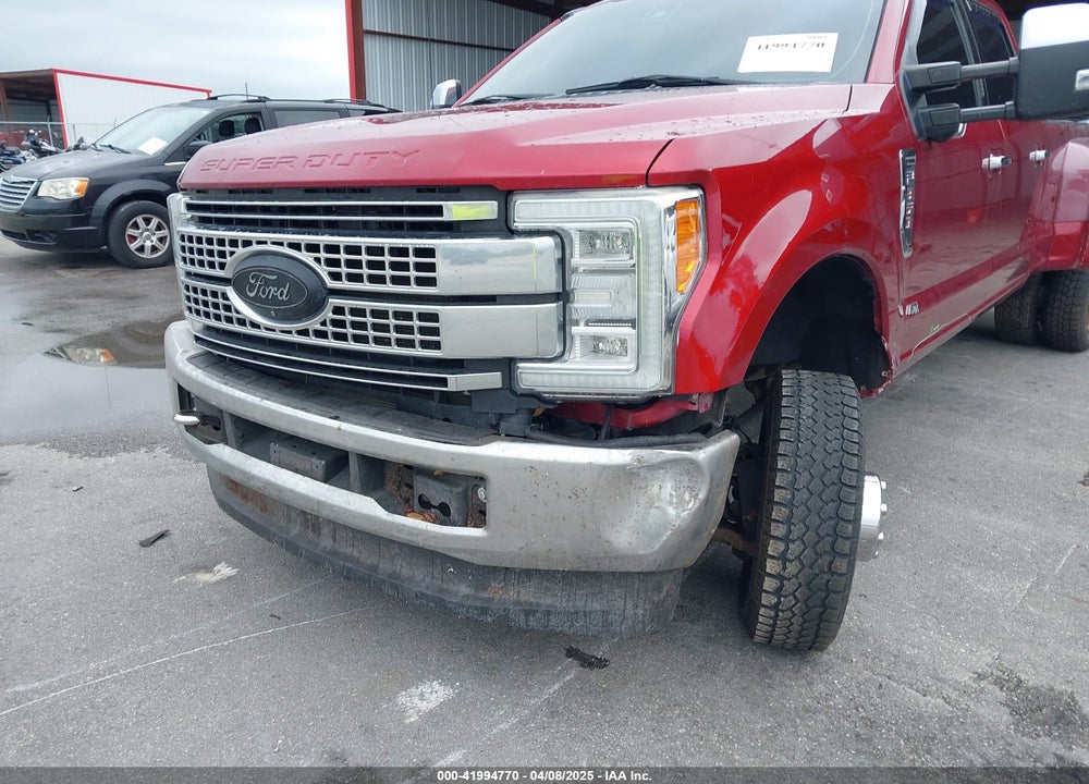 2017 FORD F-350 PLATINUM VIN: 1FT8W3DT1HED15685